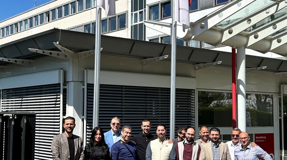Photo de groupe de nos partenaires venus d'Afrique